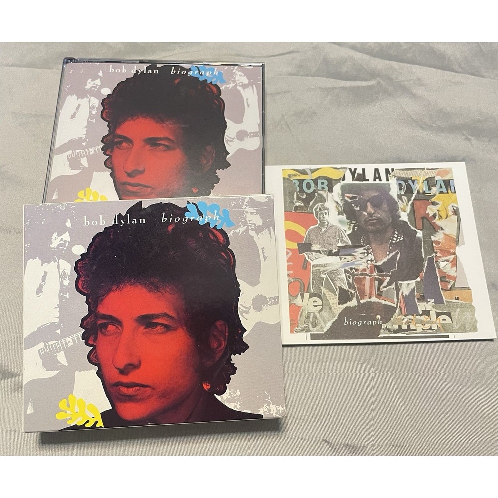 Bob Dylan Biograph 1985 3 CD Deluxe Edition Box‎ Set Booklet